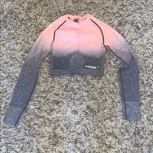 Gymshark long sleeve workout top